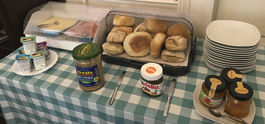 Start your day with a delicious buffet